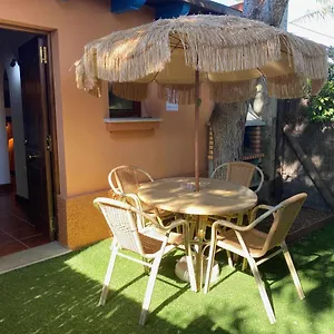  Apartamento Estudio Pareja Con Jardincito Privado Barbacoa Con Piscina Compartida